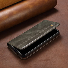 Handytasche Stand Schutzhülle Flip Leder Hülle B02S für Xiaomi Redmi Note 11 Pro 5G Grün
