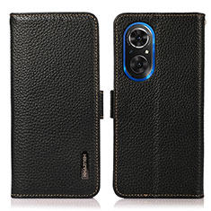 Handytasche Stand Schutzhülle Flip Leder Hülle B03H für Huawei Nova 9 SE Schwarz