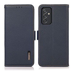 Handytasche Stand Schutzhülle Flip Leder Hülle B03H für Samsung Galaxy A54 5G Blau