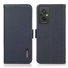 Handytasche Stand Schutzhülle Flip Leder Hülle B03H für Xiaomi Redmi 11 Prime 4G Blau