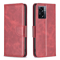 Handytasche Stand Schutzhülle Flip Leder Hülle B04F für OnePlus Nord N300 5G Rot