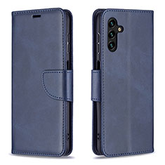 Handytasche Stand Schutzhülle Flip Leder Hülle B04F für Samsung Galaxy A13 5G Blau