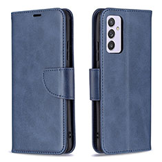 Handytasche Stand Schutzhülle Flip Leder Hülle B04F für Samsung Galaxy A34 5G Blau