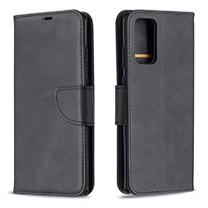 Handytasche Stand Schutzhülle Flip Leder Hülle B04F für Samsung Galaxy Note 20 5G Schwarz