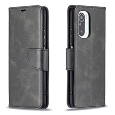 Handytasche Stand Schutzhülle Flip Leder Hülle B04F für Xiaomi Mi 11X 5G Schwarz