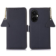 Handytasche Stand Schutzhülle Flip Leder Hülle B04H für OnePlus Nord CE 3 5G Blau