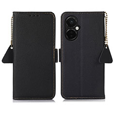 Handytasche Stand Schutzhülle Flip Leder Hülle B04H für OnePlus Nord CE 3 5G Schwarz