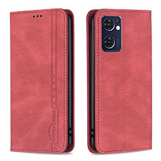 Handytasche Stand Schutzhülle Flip Leder Hülle B05F für OnePlus Nord CE 2 5G Rot