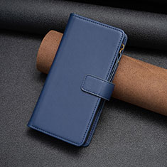 Handytasche Stand Schutzhülle Flip Leder Hülle B05F für Xiaomi Redmi Note 12 4G Blau