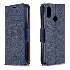 Handytasche Stand Schutzhülle Flip Leder Hülle B06F für Samsung Galaxy A10s Blau