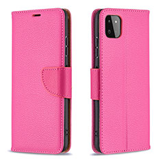 Handytasche Stand Schutzhülle Flip Leder Hülle B06F für Samsung Galaxy A22s 5G Pink