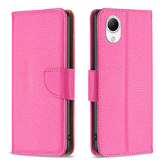 Handytasche Stand Schutzhülle Flip Leder Hülle B06F für Samsung Galaxy A23 5G SC-56C Pink