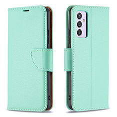 Handytasche Stand Schutzhülle Flip Leder Hülle B06F für Samsung Galaxy A24 4G Grün