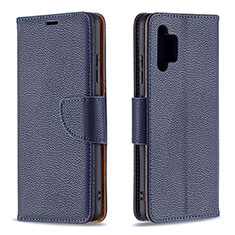 Handytasche Stand Schutzhülle Flip Leder Hülle B06F für Samsung Galaxy A32 4G Blau