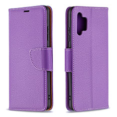 Handytasche Stand Schutzhülle Flip Leder Hülle B06F für Samsung Galaxy A32 4G Violett