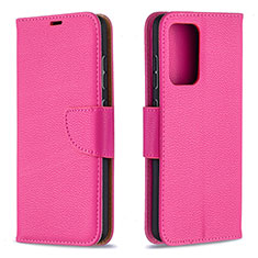 Handytasche Stand Schutzhülle Flip Leder Hülle B06F für Samsung Galaxy A52 4G Pink