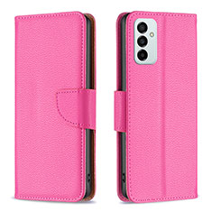 Handytasche Stand Schutzhülle Flip Leder Hülle B06F für Samsung Galaxy F23 5G Pink