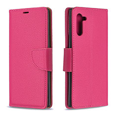 Handytasche Stand Schutzhülle Flip Leder Hülle B06F für Samsung Galaxy Note 10 5G Pink