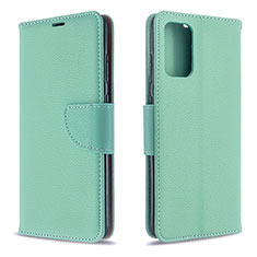Handytasche Stand Schutzhülle Flip Leder Hülle B06F für Samsung Galaxy S20 5G Grün