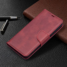 Handytasche Stand Schutzhülle Flip Leder Hülle B06F für Samsung Galaxy S22 Plus 5G Rot