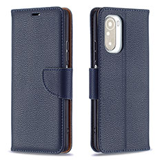 Handytasche Stand Schutzhülle Flip Leder Hülle B06F für Xiaomi Mi 11X 5G Blau