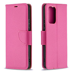 Handytasche Stand Schutzhülle Flip Leder Hülle B06F für Xiaomi Redmi Note 10 Pro 4G Pink