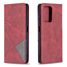 Handytasche Stand Schutzhülle Flip Leder Hülle B07F für Xiaomi Mi 11T 5G Rot