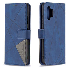 Handytasche Stand Schutzhülle Flip Leder Hülle B08F für Samsung Galaxy A32 5G Blau