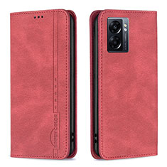 Handytasche Stand Schutzhülle Flip Leder Hülle B15F für OnePlus Nord N300 5G Rot