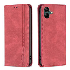 Handytasche Stand Schutzhülle Flip Leder Hülle B15F für Samsung Galaxy A04 4G Rot