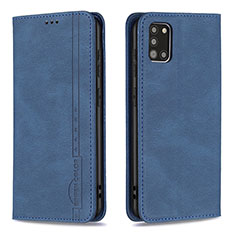 Handytasche Stand Schutzhülle Flip Leder Hülle B15F für Samsung Galaxy A31 Blau