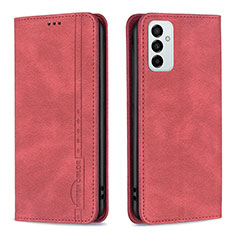 Handytasche Stand Schutzhülle Flip Leder Hülle B15F für Samsung Galaxy F23 5G Rot