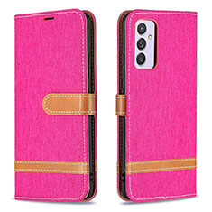 Handytasche Stand Schutzhülle Flip Leder Hülle B16F für Samsung Galaxy A54 5G Pink