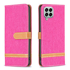 Handytasche Stand Schutzhülle Flip Leder Hülle B16F für Samsung Galaxy M33 5G Pink