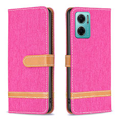 Handytasche Stand Schutzhülle Flip Leder Hülle B16F für Xiaomi Redmi 10 Prime Plus 5G Pink