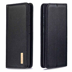 Handytasche Stand Schutzhülle Flip Leder Hülle B17F für Samsung Galaxy S20 Ultra 5G Schwarz