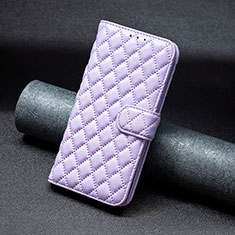 Handytasche Stand Schutzhülle Flip Leder Hülle B19F für Motorola Moto G84 5G Violett