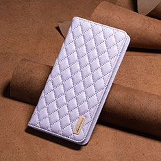 Handytasche Stand Schutzhülle Flip Leder Hülle B19F für Xiaomi Poco C55 Violett