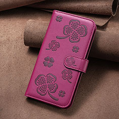 Handytasche Stand Schutzhülle Flip Leder Hülle Blumen BF2 für Oppo A93 5G Pink
