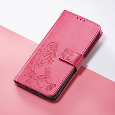 Handytasche Stand Schutzhülle Flip Leder Hülle Blumen S03D für Huawei Nova 8i Pink