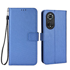 Handytasche Stand Schutzhülle Flip Leder Hülle BY1 für Huawei Honor 50 Pro 5G Blau