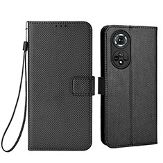 Handytasche Stand Schutzhülle Flip Leder Hülle BY1 für Huawei Honor 50 Pro 5G Schwarz