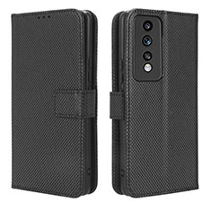 Handytasche Stand Schutzhülle Flip Leder Hülle BY1 für Huawei Honor 80 GT 5G Schwarz