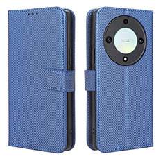 Handytasche Stand Schutzhülle Flip Leder Hülle BY1 für Huawei Honor Magic5 Lite 5G Blau