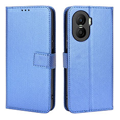 Handytasche Stand Schutzhülle Flip Leder Hülle BY1 für Huawei Honor X40i 5G Blau