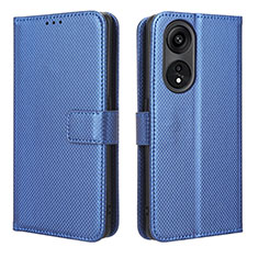 Handytasche Stand Schutzhülle Flip Leder Hülle BY1 für Huawei Honor X5 Plus Blau