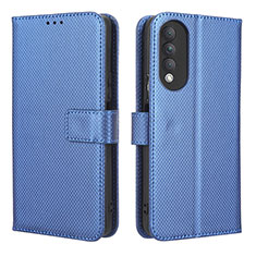 Handytasche Stand Schutzhülle Flip Leder Hülle BY1 für Huawei Nova 10z Blau