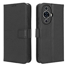 Handytasche Stand Schutzhülle Flip Leder Hülle BY1 für Huawei Nova 11 Ultra Schwarz