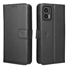 Handytasche Stand Schutzhülle Flip Leder Hülle BY1 für Motorola Moto Edge 30 Neo 5G Schwarz