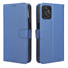 Handytasche Stand Schutzhülle Flip Leder Hülle BY1 für Motorola Moto G Power 5G (2023) Blau